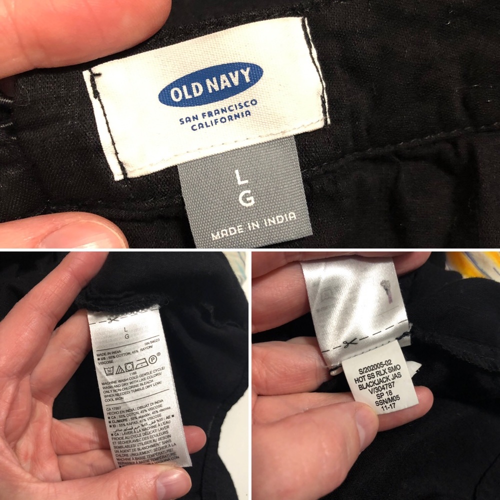 Old Navy Black Bell Sleeve Cold Shoulder Top - Picture 7 of 7